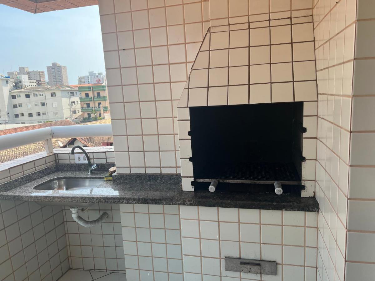 Apto Com Piscina E Churrasqueira Praia Grande  Kültér fotó