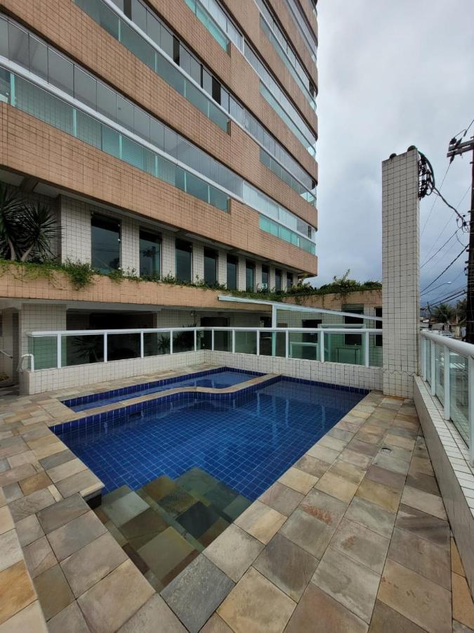 Apto Com Piscina E Churrasqueira Praia Grande  Kültér fotó